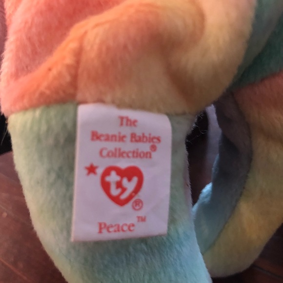 Ty “Peace” Beanie Baby - Picture 5 of 5